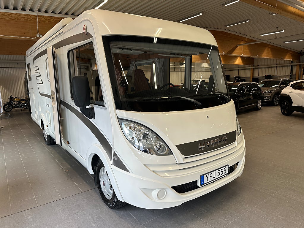Hymer EX 688 Långbäddar taksäng fint skick thumbnail