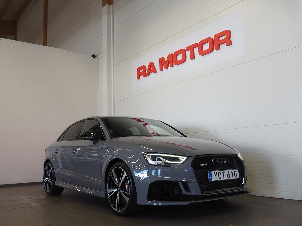 Audi RS3 Sedan 2.5 TFSI 400hk Keramiska Cockpit Matrix Nav 2018