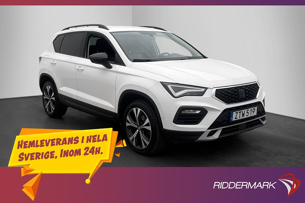 Seat Ateca TSI 150hk Style Värmare CarPlay Dragkrok Cockpit