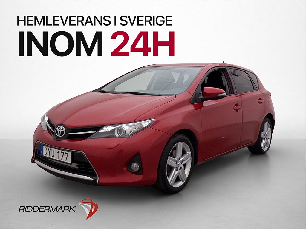 Toyota Auris 1.6 Edition 50 M&K-Värmare Kamera Farthållare
