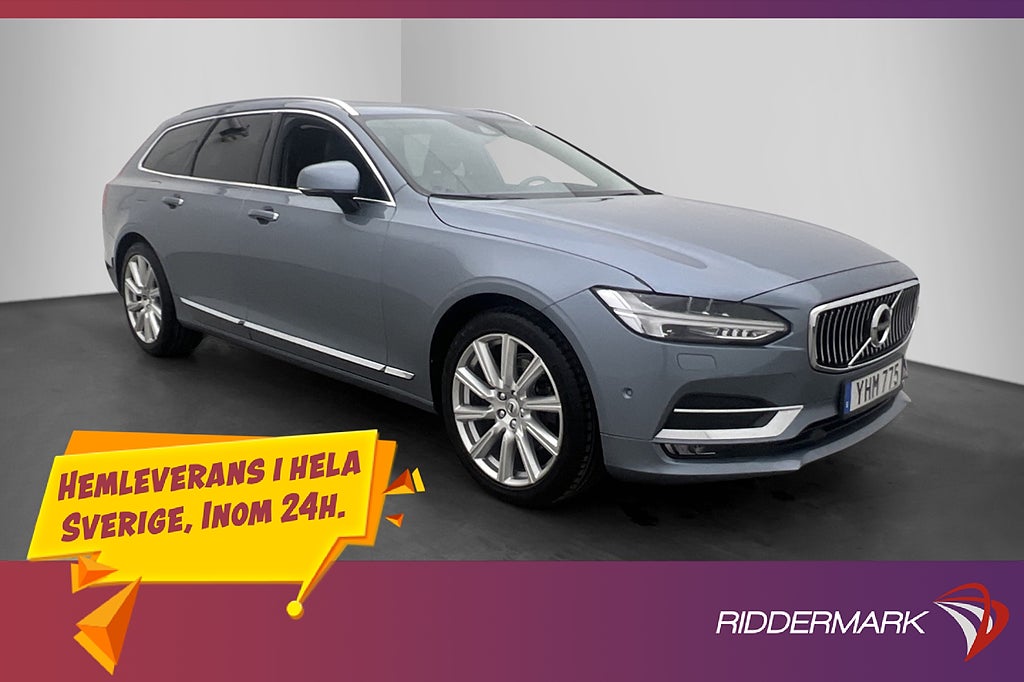 Volvo V90 D5 AWD 235hk Inscription Värmare Pano Kamera Drag