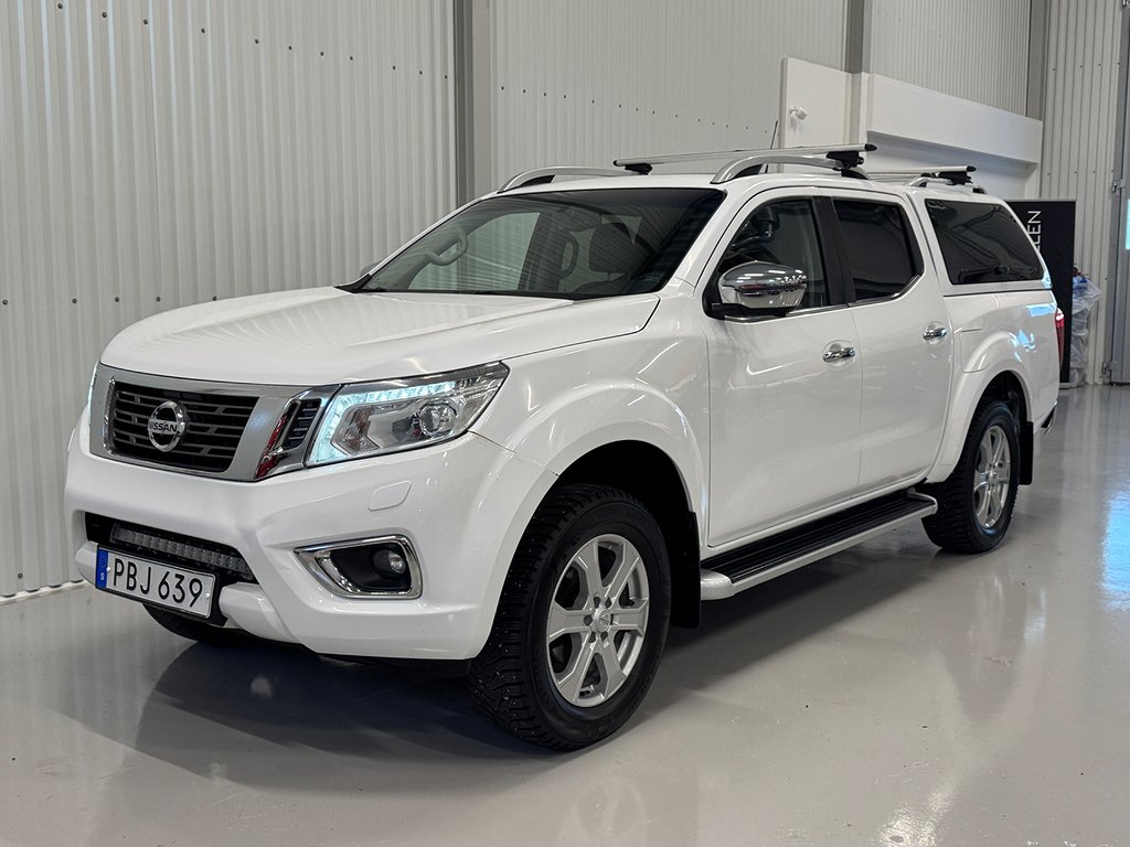 Nissan Navara Dubbelhytt 2.3 dCi 4WD Tekna D-värm Kåpa Moms