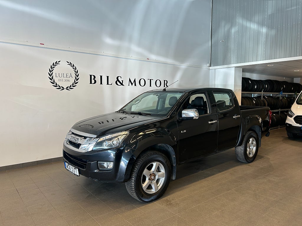 Isuzu D-Max Crew Cab 2.5 4WD|4.95%|Drag|Dubb|SoV|Värmare|Elstol
