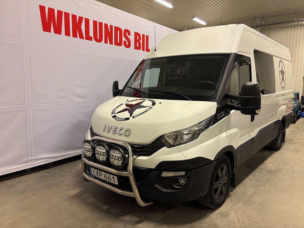 Iveco Daily 35-140 Skåpbil 2.3 JTD Hi-Matic 6-sits Webasto Drag Bk