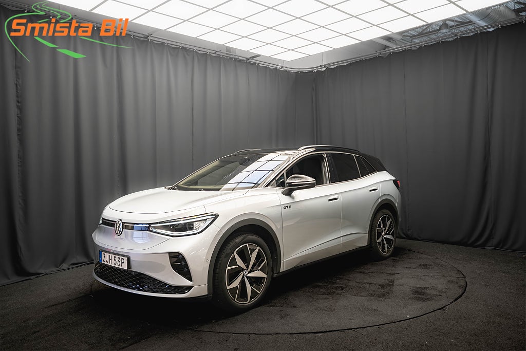 Volkswagen ID.4 GTX 4M TOP SPORT+ DRAG 360° ELSTOL EL-BAKLUCKA 1-ÄGARE MOMS