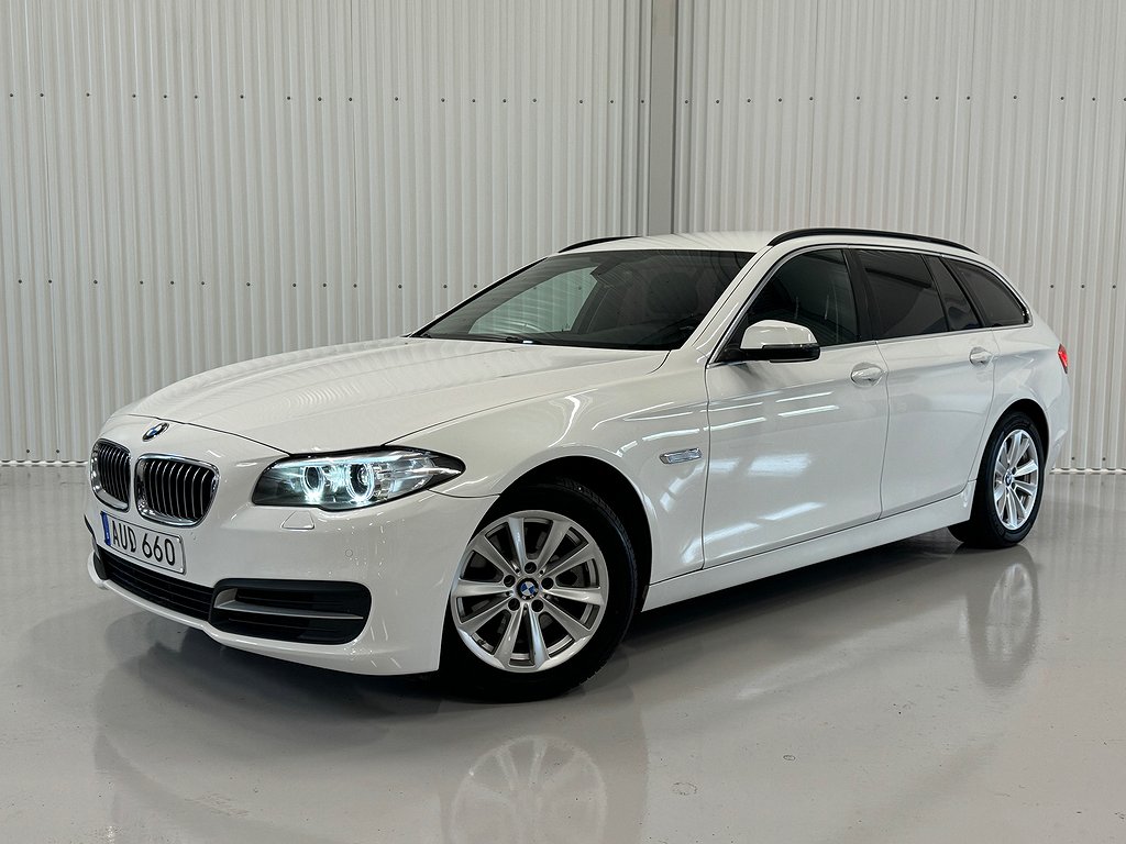 BMW 520 d Touring Eu6 SoV-hjul |Navi |Nyservad |PDC |190hk