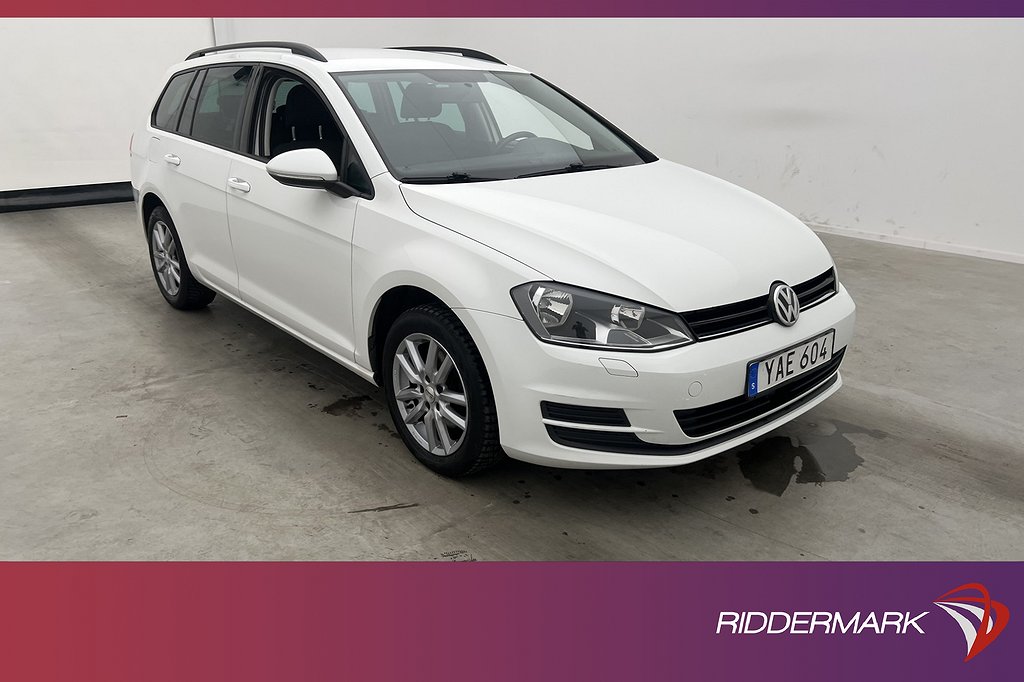 Volkswagen Golf Kombi 1.2 TSI 110hk CarPlay Två bruk Adaptiv