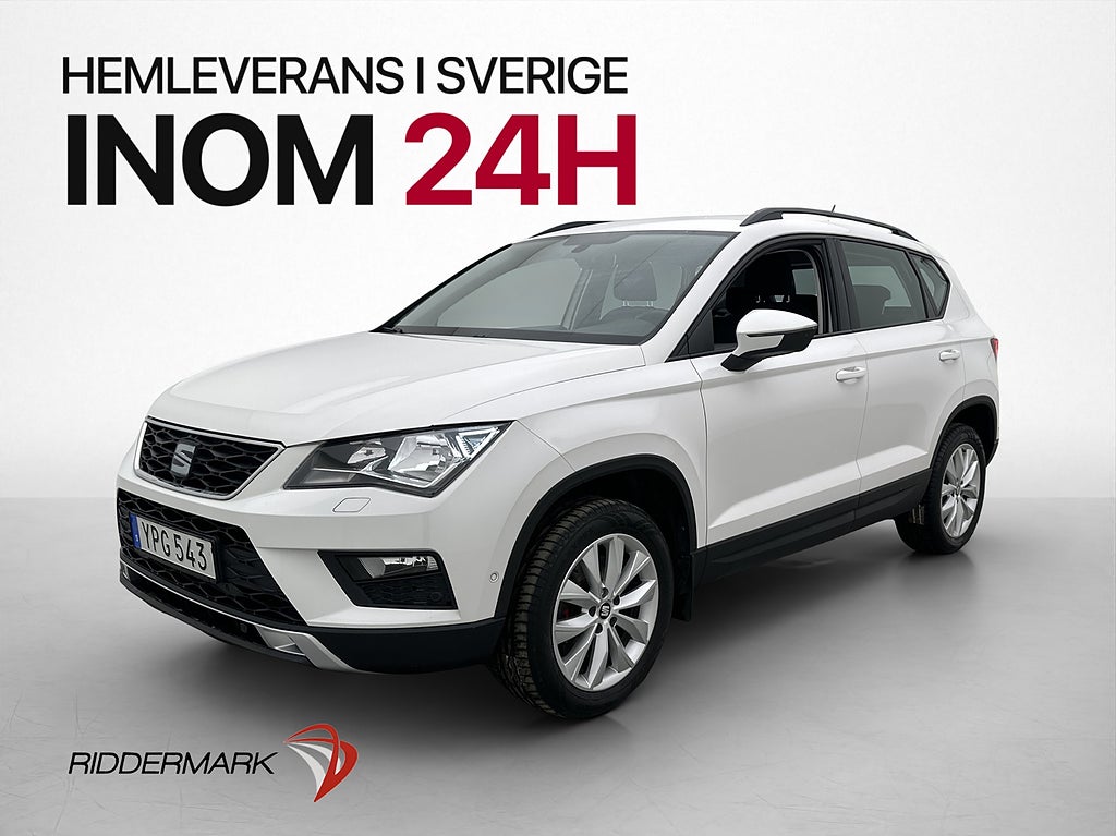 Seat Ateca 1.0 TSI Ecomotive 115hk Style Dragkrok CarPlay