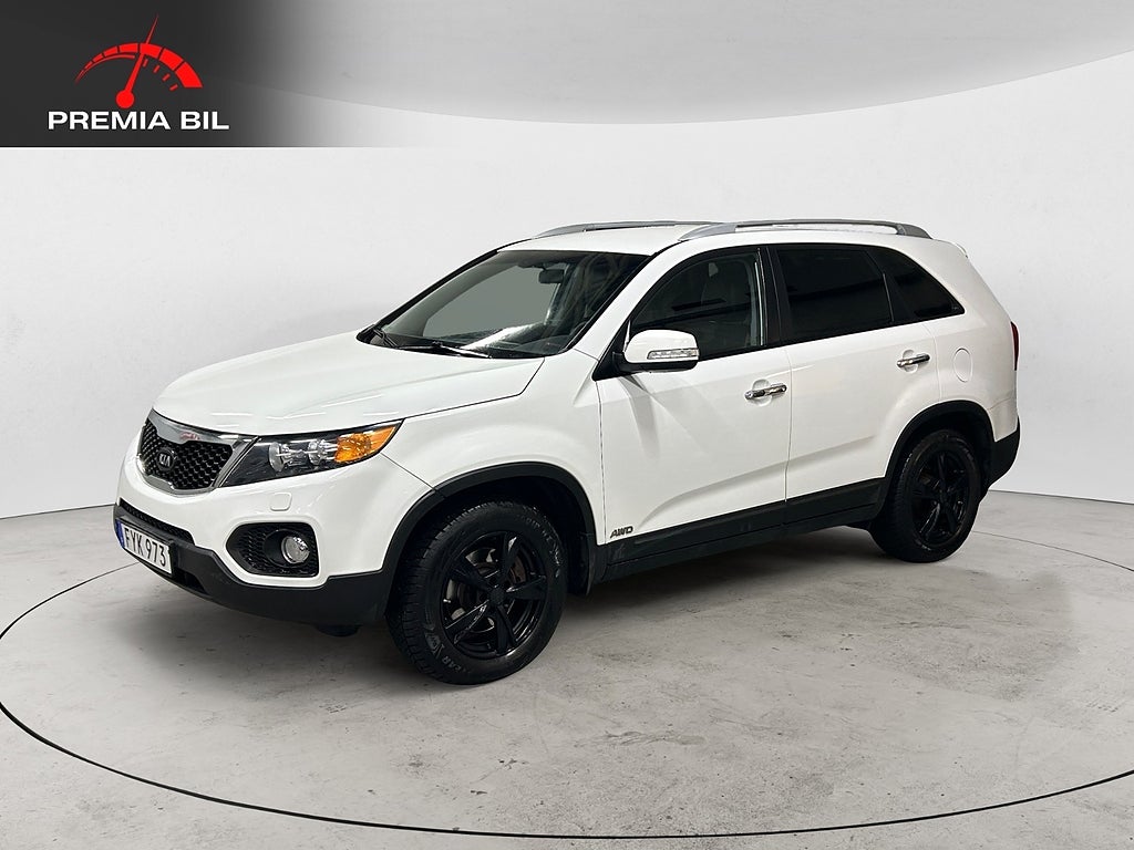 Kia Sorento 2.2 CRDi 4WD 7-sits Drag Skinn Elstolar Bluetooth