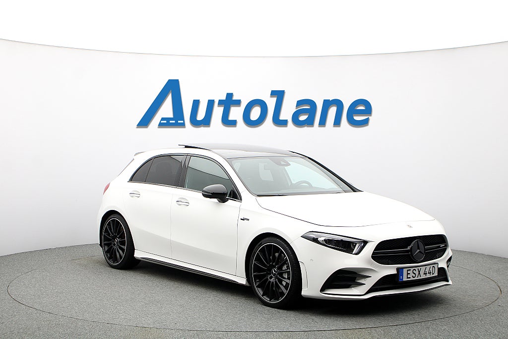 Mercedes-Benz AMG A 35 4MATIC AMG Pano,Burmester®, 360°,Ventilerade,Navi
