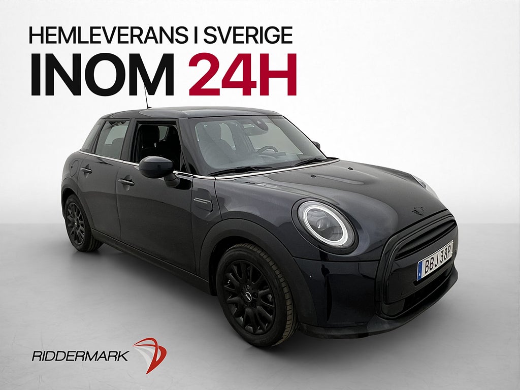 MINI Cooper 136hk Kamera Sensorer Navi CarPlay 1 Brukare