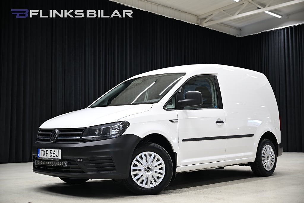 Volkswagen Caddy 2.0 TDI DSG 102HK Inredning|Drag|Värmare|EnÄgare|
