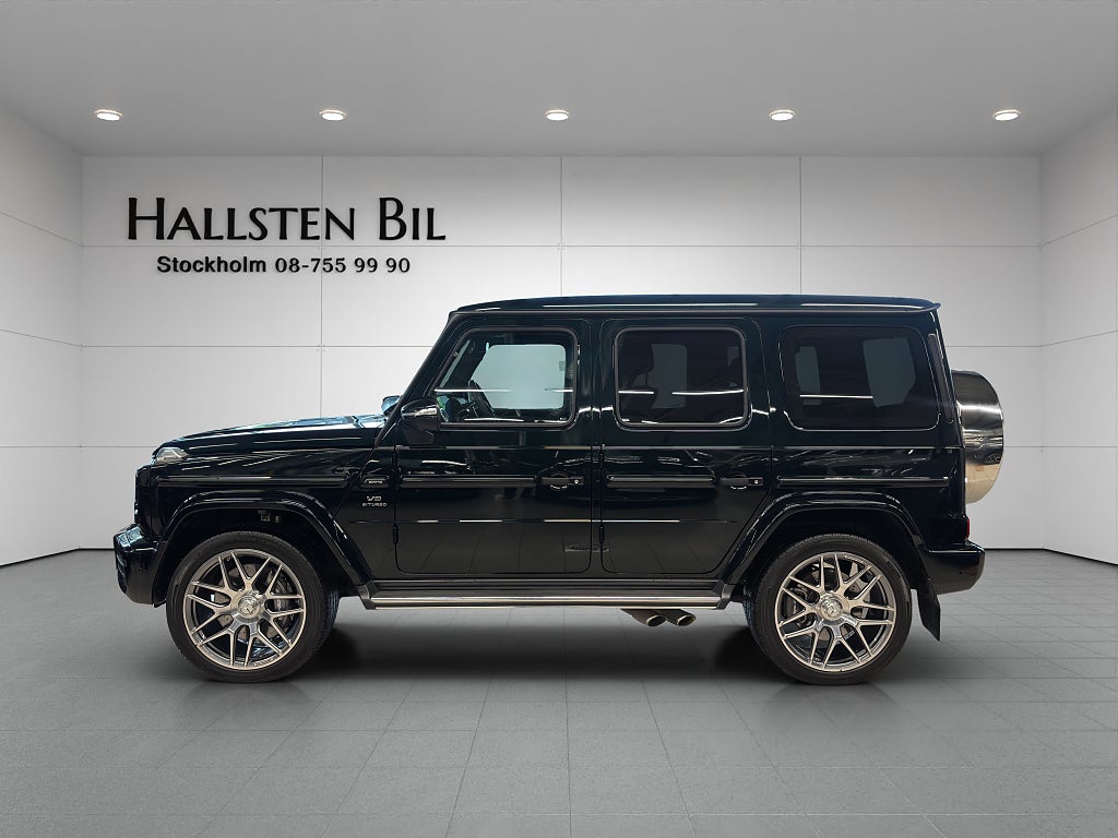 Mercedes-Benz G63 AMG Drivers Drag Momsbil SeSpec 1Ägare Emerald Green