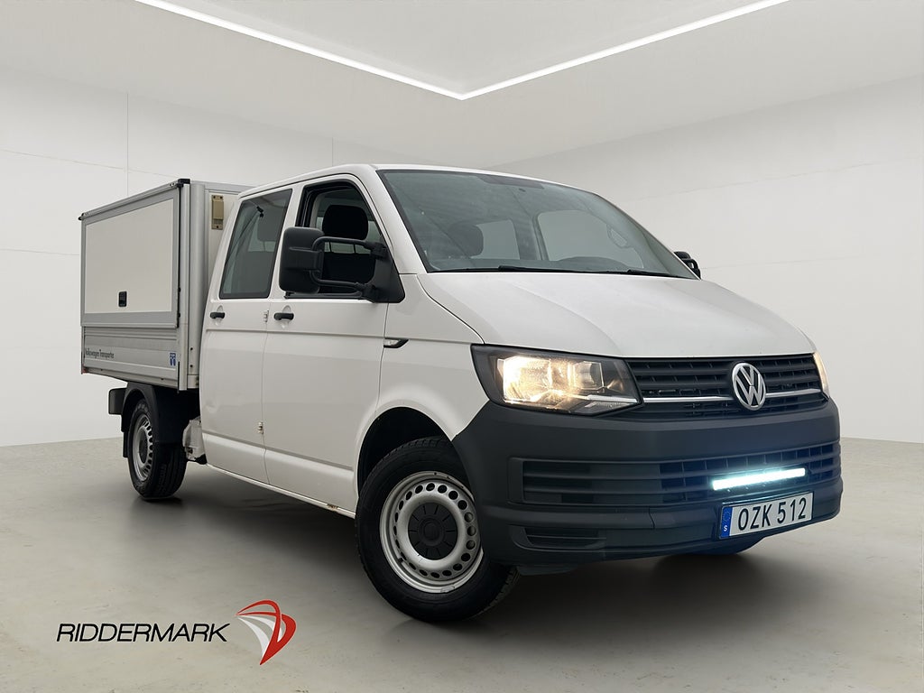 Volkswagen Transporter Dubbelhytt Värm Drag Påbyggnad Moms