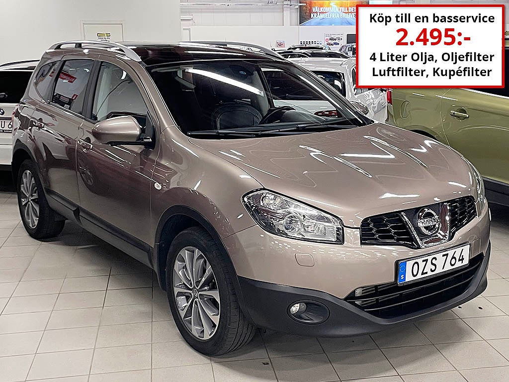 Nissan Qashqai +2 2,0dCi AWD 7-sits Automat 150Hk