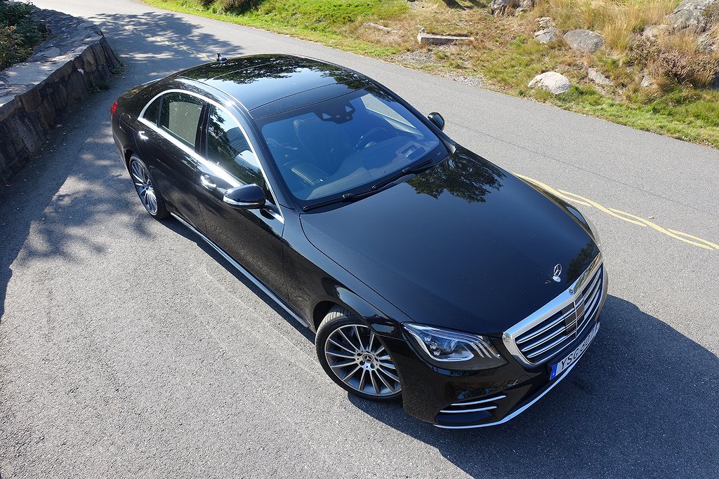 Mercedes-Benz S 560 4 MATIC L 9G-Tronic AMG Nybilsgaranti!