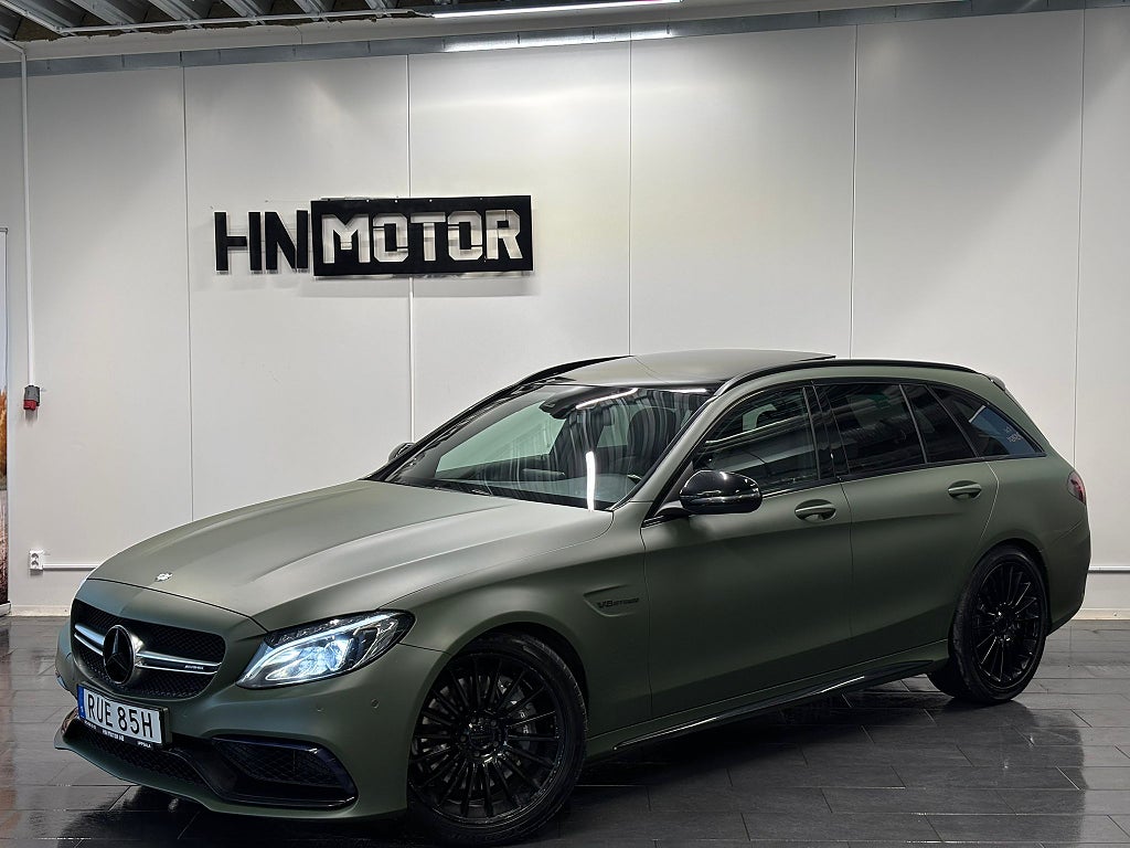 Mercedes-Benz C63 T AMG Speedshift MCT |PANO|Burmester|BKam|NyServ|