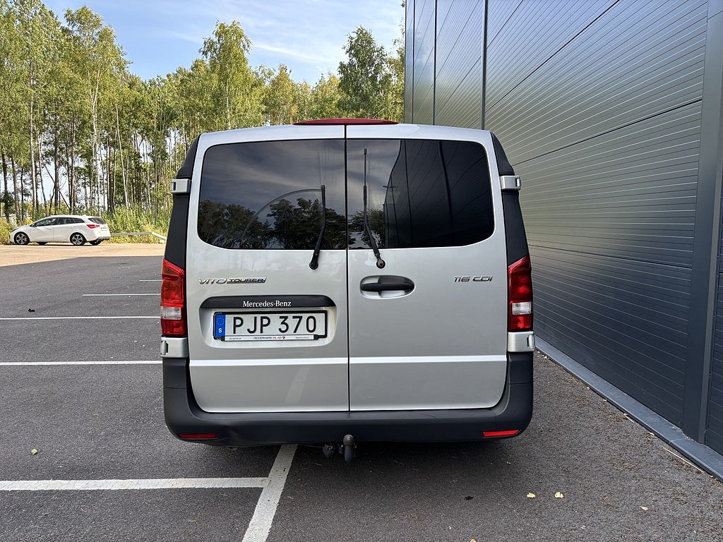 Mercedes-Benz Vito Tourer 116 CDI 3.1t 7G-Tronic Plus 9-Sits Drag Navi