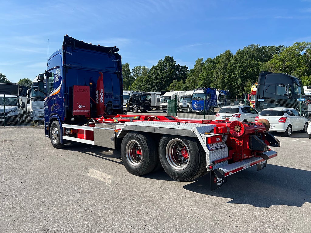 Scania R650 6x2 Lastväxlare, Euro 6