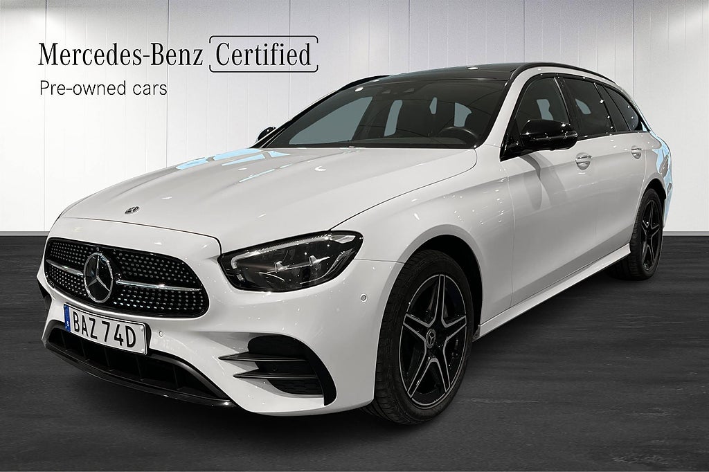 Mercedes-Benz E 300 T de 4MATIC AMG Line //Pano//7Burmester