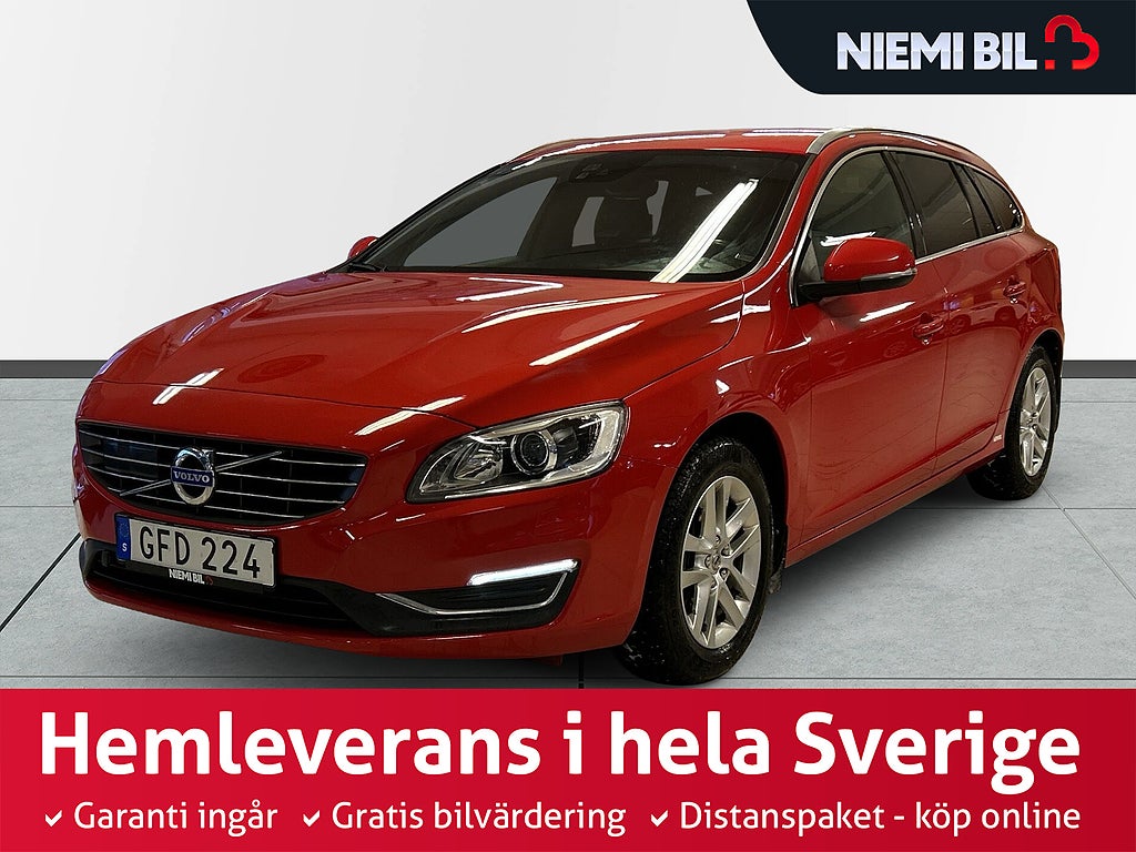 Volvo V60 D4 AWD Classic Summum Drag Mvärm B-kamera Rattvärme S&V