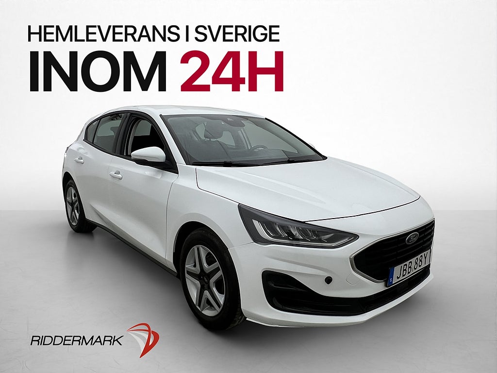 Ford Focus 1.0 125hk Business CarPlay Sensorer 0,54l/mil