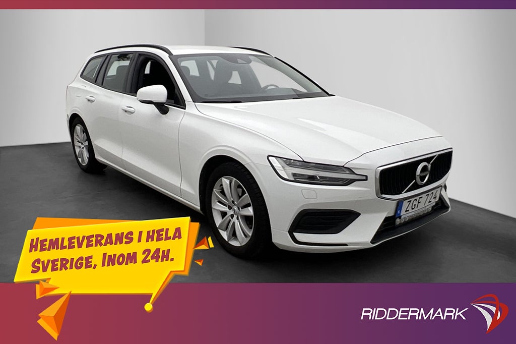 Volvo V60 D3 150hk Momentum Värmare VOC Rattvärme Navi Drag