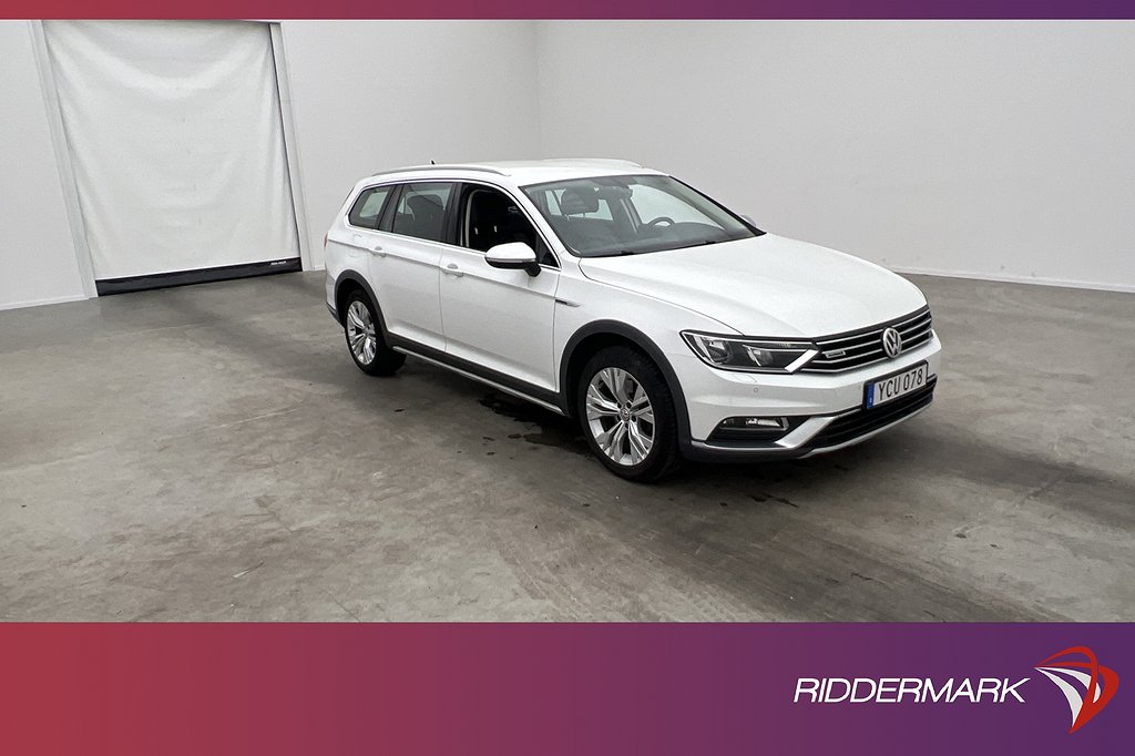 Volkswagen Passat Alltrack TDI 4M 190hk Värmare Kamera Skinn