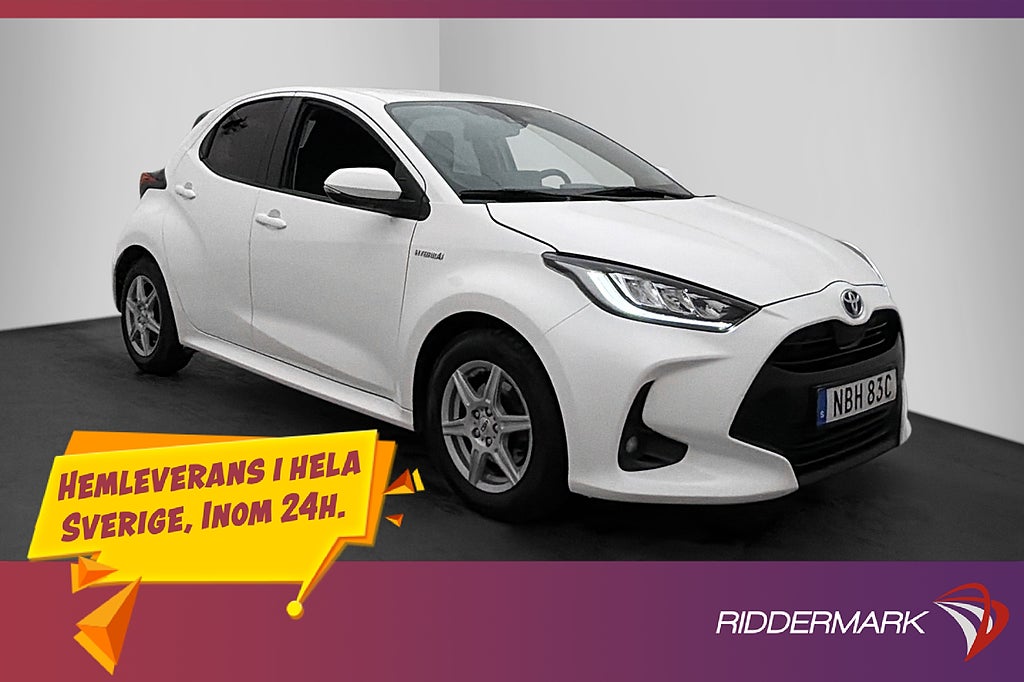 Toyota Yaris Hybrid 116hk Active Plus B-Kamera Rattvärme