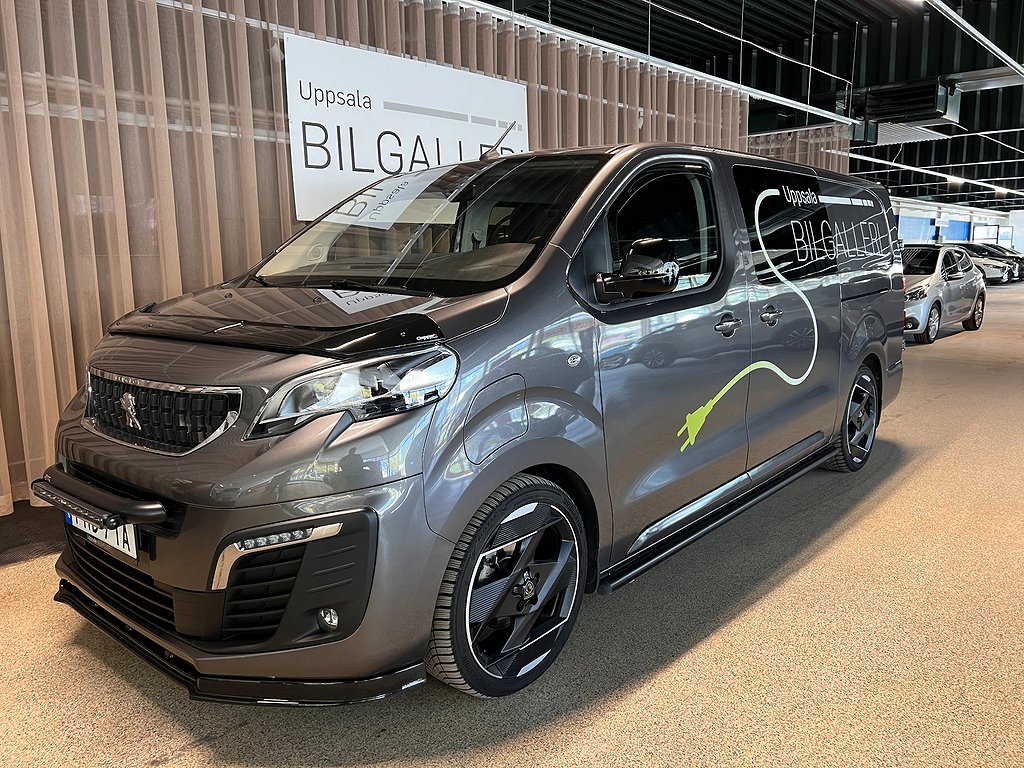 Peugeot e-Expert PRO+ CREW CAB L3 75kWh DRAG MYCKET UTR 20"
