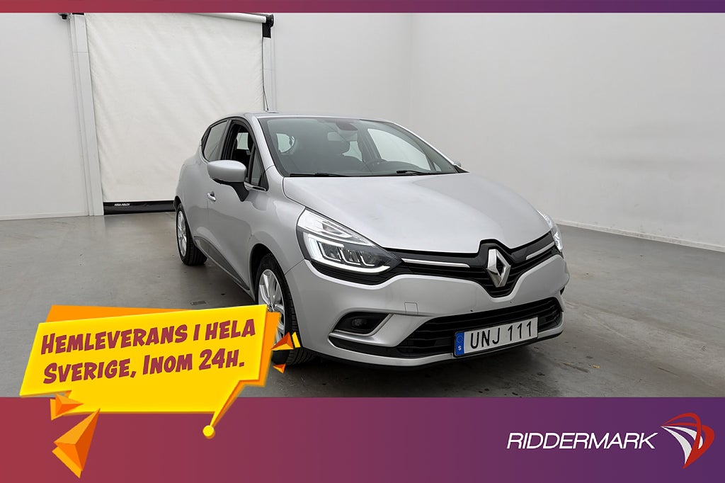 Renault Clio 0.9 TCe 90hk Intens Bass Reflex Navi P Sensorer