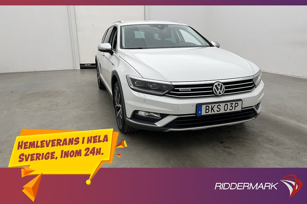 Volkswagen Passat Alltrack TDI 4M Värmare Cockpit Skinn Drag