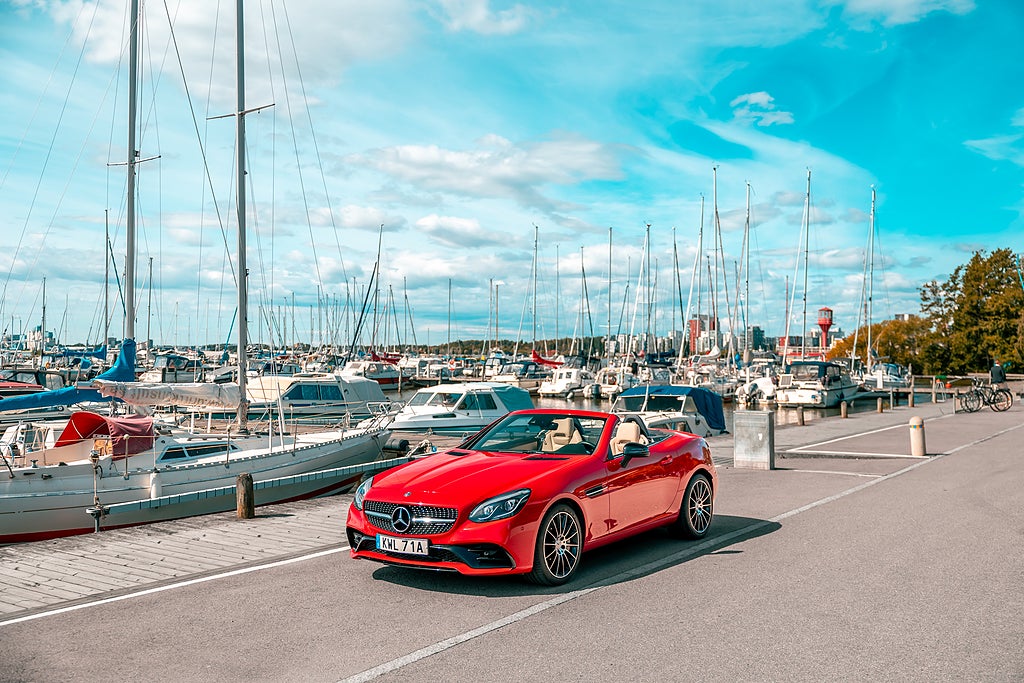 Mercedes-Benz SLC SLC AMG 43 H/K Night Pano glastak Airscarf