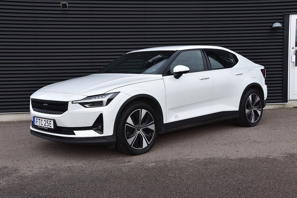 Polestar 2 Long Range Dual Motor Drag, Värmare, 360, Connect