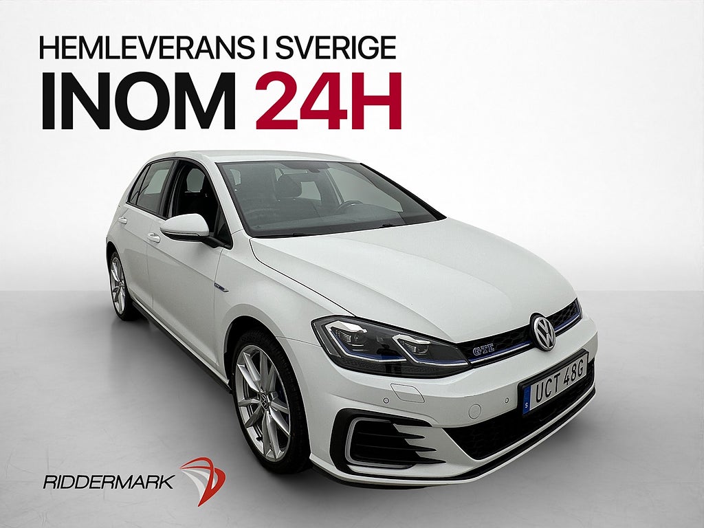 Volkswagen Golf 1.4 TSI 204hk GTE Cockpit Värmare Kamera