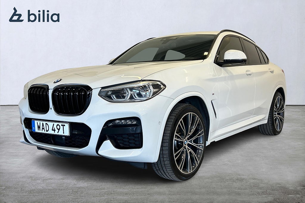 BMW X4 xDrive30d/M Sport/Pano/Värmare/HUD/H&k/Drag