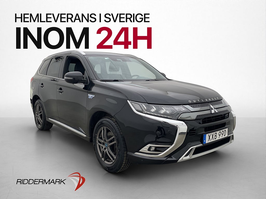Mitsubishi Outlander PHEV 224hk AWD Business 360° Värm Drag