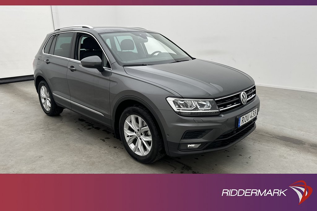 Volkswagen Tiguan TSI 4M 150hk Värmare Kamera CarPlay Drag