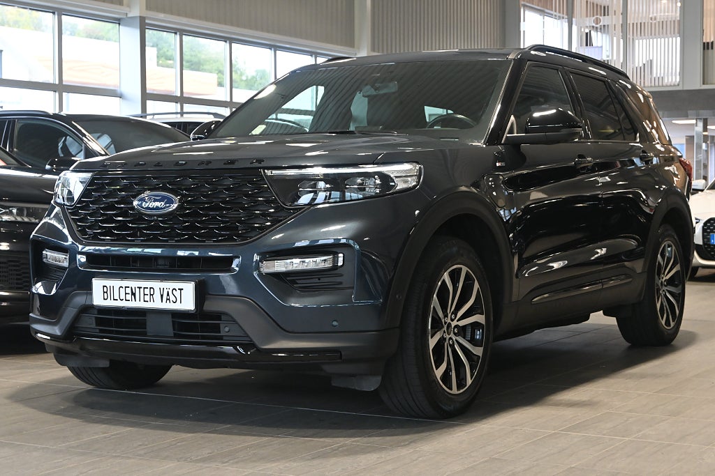 Ford Explorer Plug-In Hybrid 457hk ST-Line *HJULKAMPANJ* B&O 7-Sits Drag
