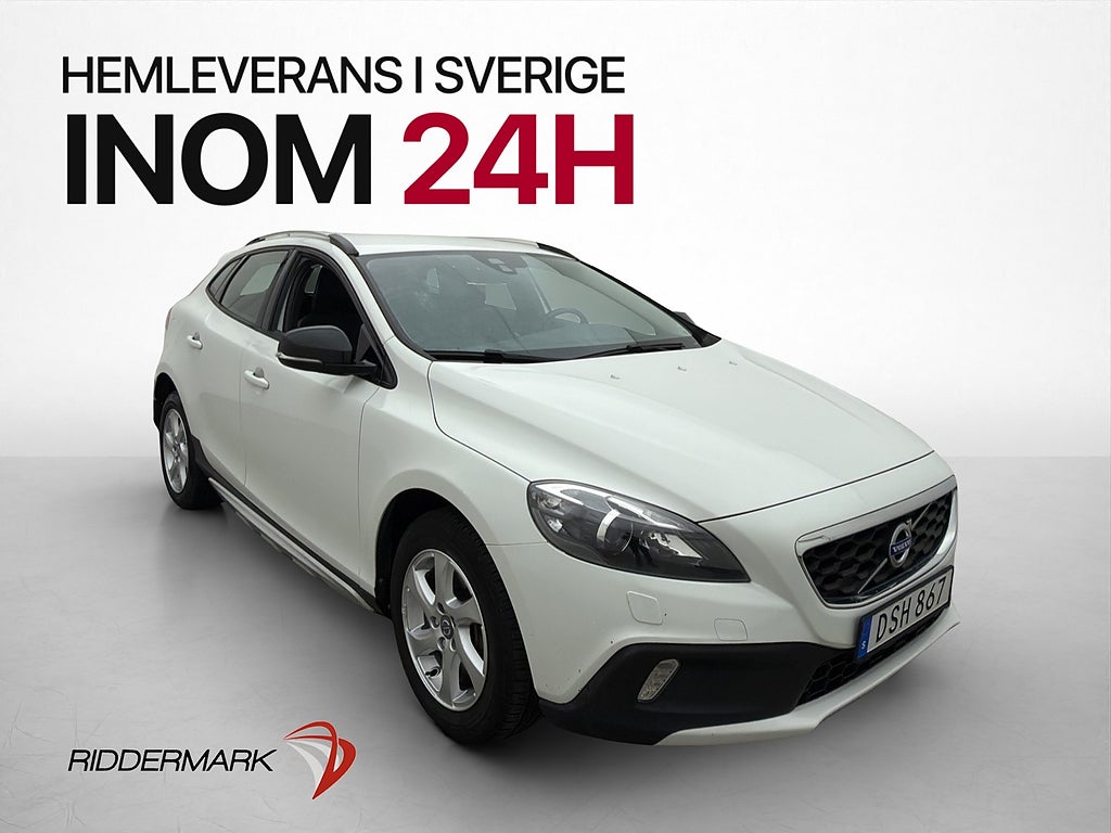 Volvo V40 Cross Country D3 150hk Momentum VOC Dragkrok Värm