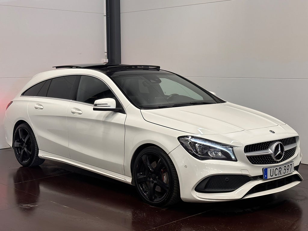 Mercedes-Benz CLA 220 D SHOOTING BRAKE 177HK AMG PANO B-KAM DRAG CARPLAY