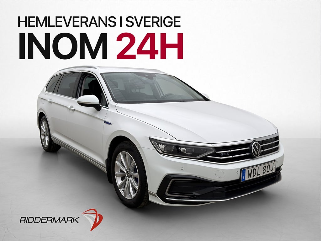Volkswagen Passat GTE 1.4 TSI 218hk Kamera Dragkrok CarPlay