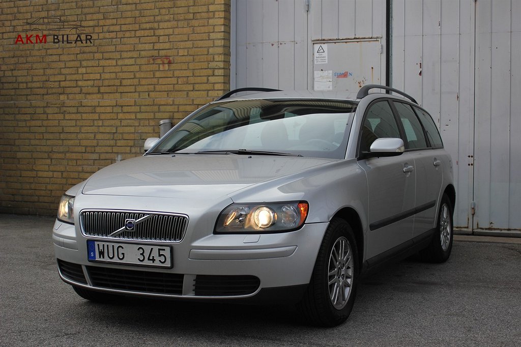 Volvo V50 1.6 Manuell, 101hk, 2 ägare, Nybesiktad, Nyserv