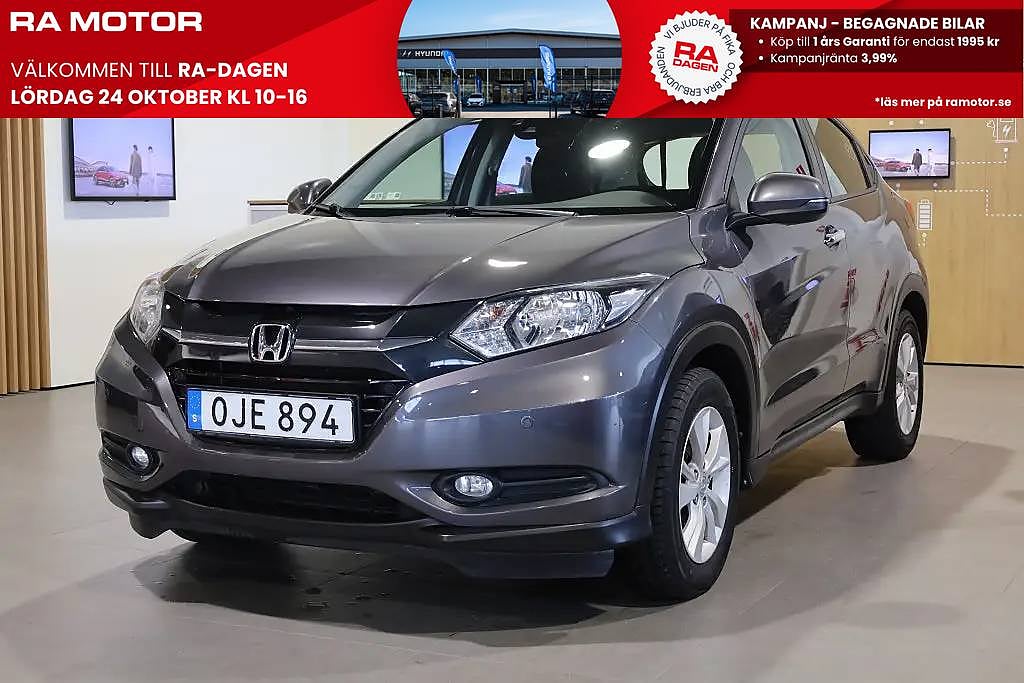 Honda HR-V 1.5 i-VTEC Elegance Navi Blåtand PDC M-värme Nyservad 2017