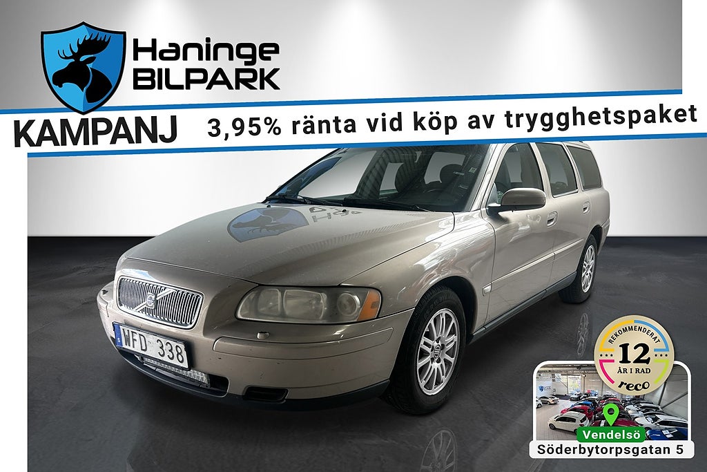 Volvo V70 2.4 BUSINESS SUPERDEAL 3.95% DRAG / FARTHÅLLARE