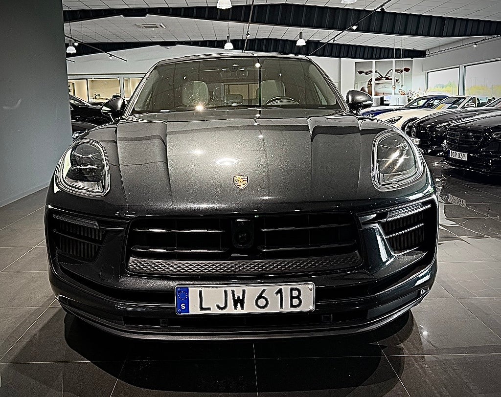 Porsche Macan S PDK 380hk Sport Chrono Glastak Värmare Läder Drag - bild 30