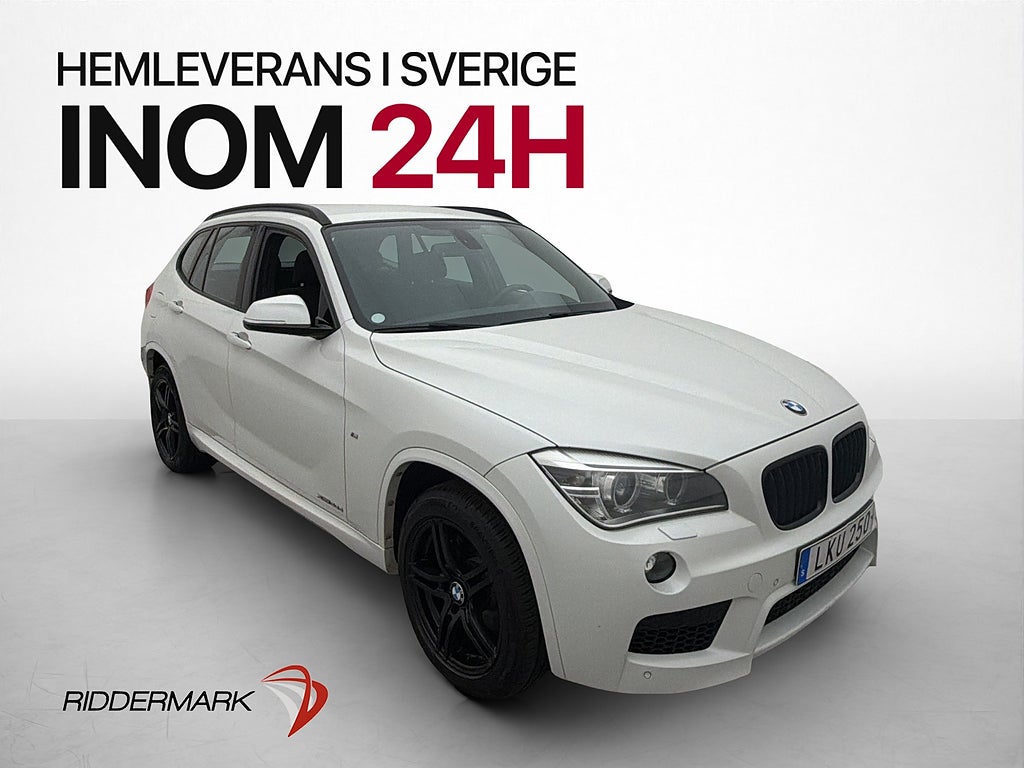 BMW X1 xDrive20d 184hk M-Sport Navi P-sensorer Drag