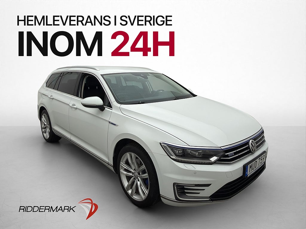 Volkswagen Passat 1.4 TSI 218hk GTE Cockpit Dragkrok Kamera