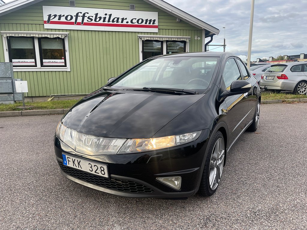 Honda Civic 5-dörrar 1.8 i-VTEC Sport Euro 4- RÄNTEFRITT 