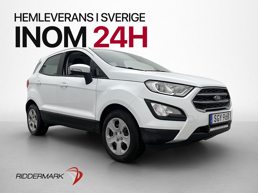 Ford Ecosport 1.0 100hk Bluetooth 0.52l/mil Låg-Skatt